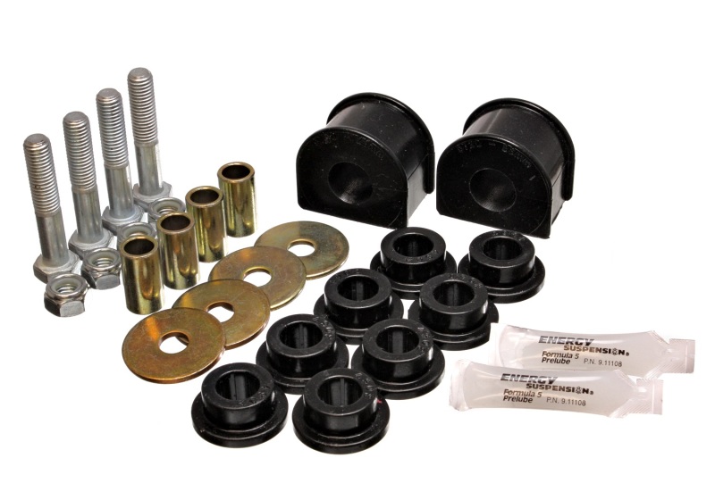 Ford F-150 Sway Bar Bushing Kit - Rear - Energy Suspension - 23mm Bar Dia, Polyurethane, Includes End Link Bushings - Black - `99-`04
